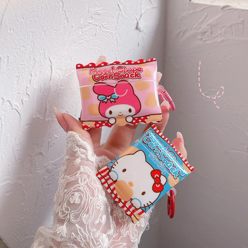 

Candy Cute Sanrio Hello Kitty Kuromi for Apple AirPods 1 2 3 Case AirPods Pro 2 Case IPhone Earphone Accessories Air Pod Cover