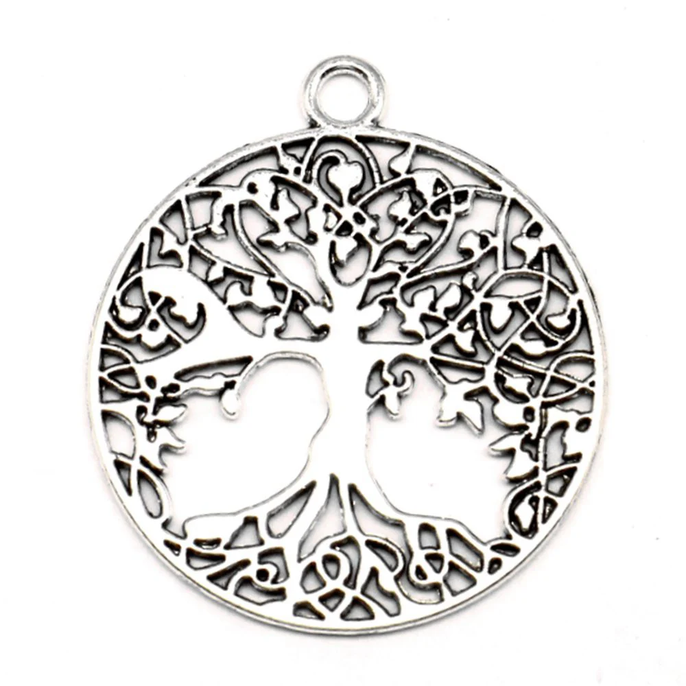 

Tree Of Life Charm For Making Jewelry Diy Finding 18pcs 35x40mm