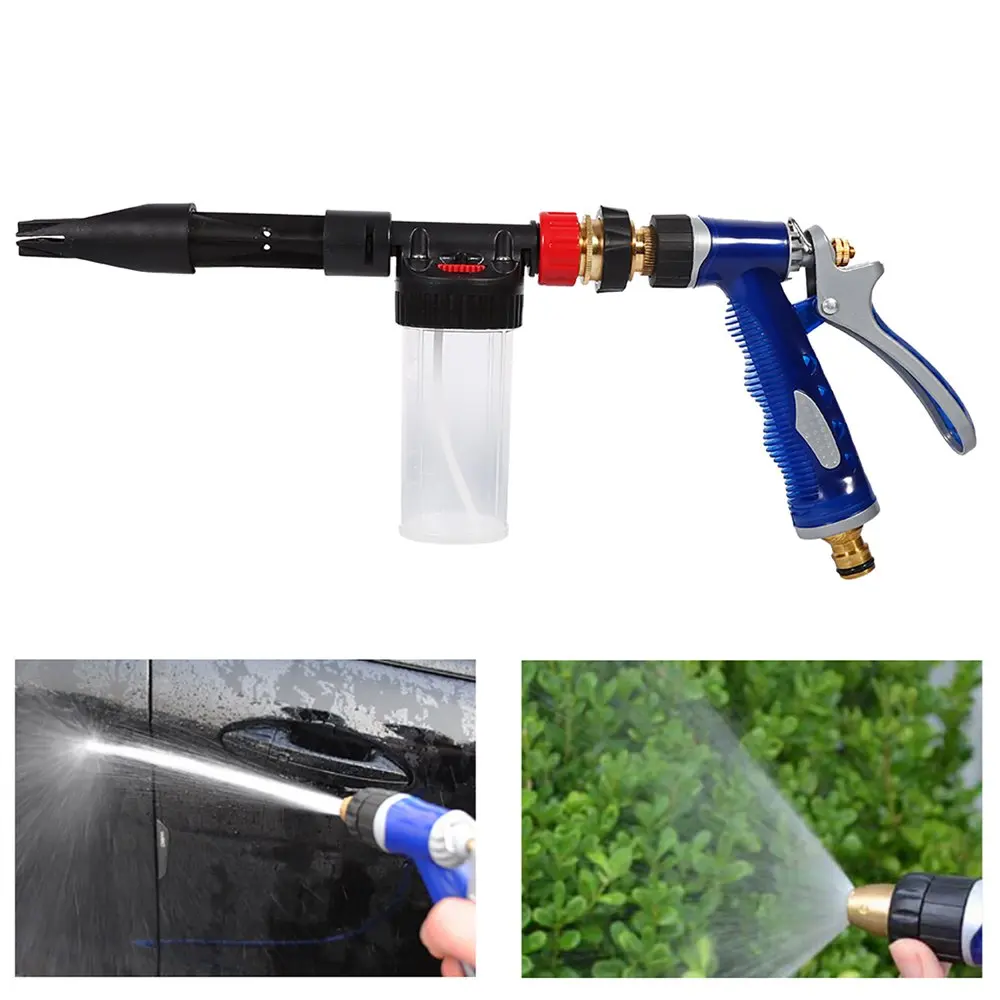 

2 in 1 Car Cleaning Foam Gun Washing Foamaster Water Soap Shampoo Sprayer, Wash Foam Gun, Foam Gun