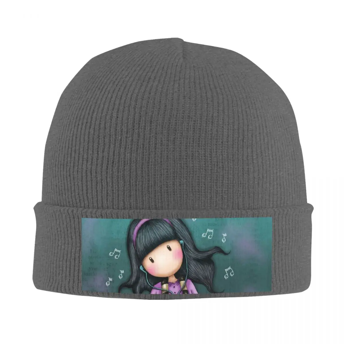 Santoro Gorjuss теплая вязаная шапка модная шапка-капот осень-зима уличные шапки для