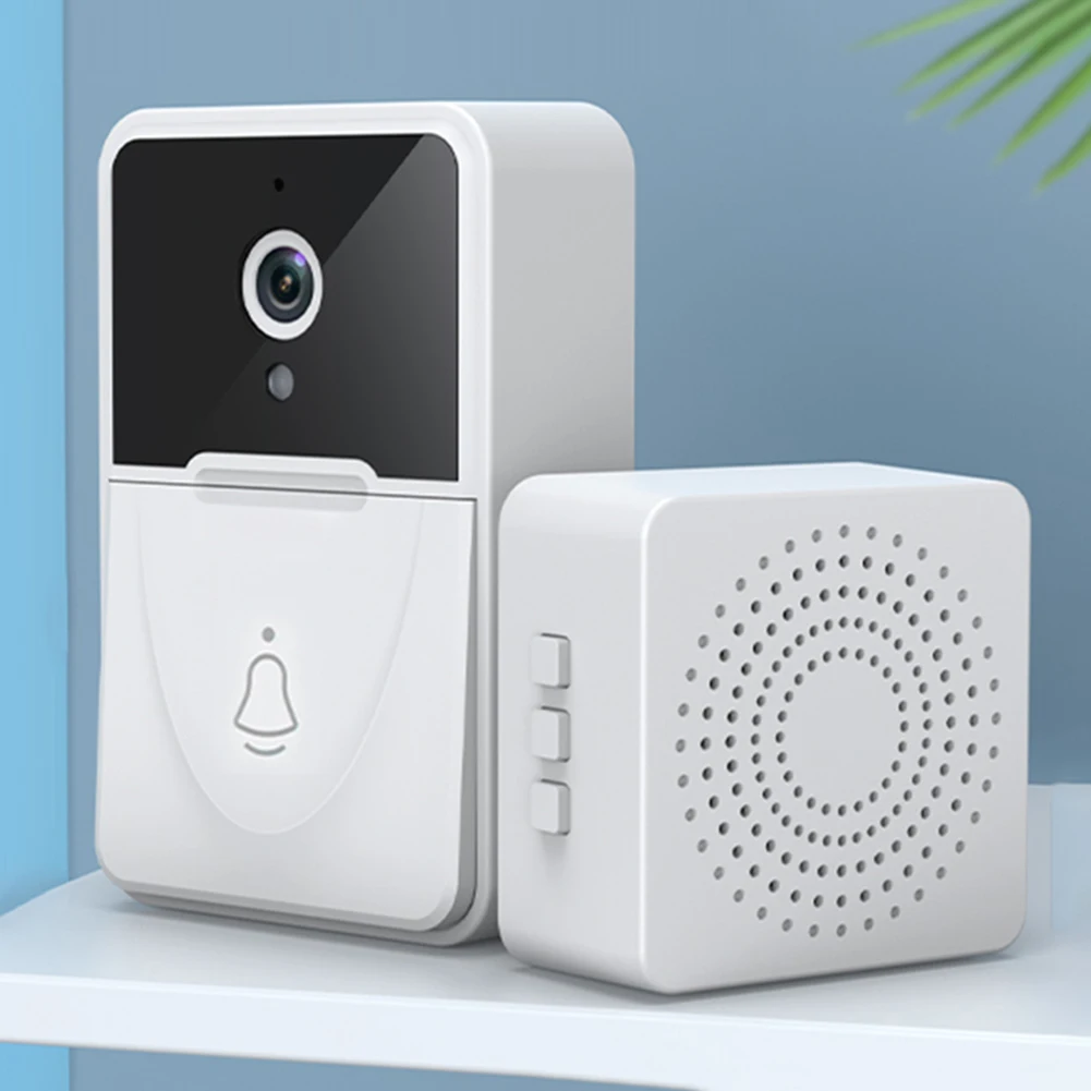 

Беспроводной дверной звонок Wi-Fi наружная камера HD дверной звонок для безопасности ночное видение видеодомофон с голосовым изменением для домашнего монитора дверной телефон