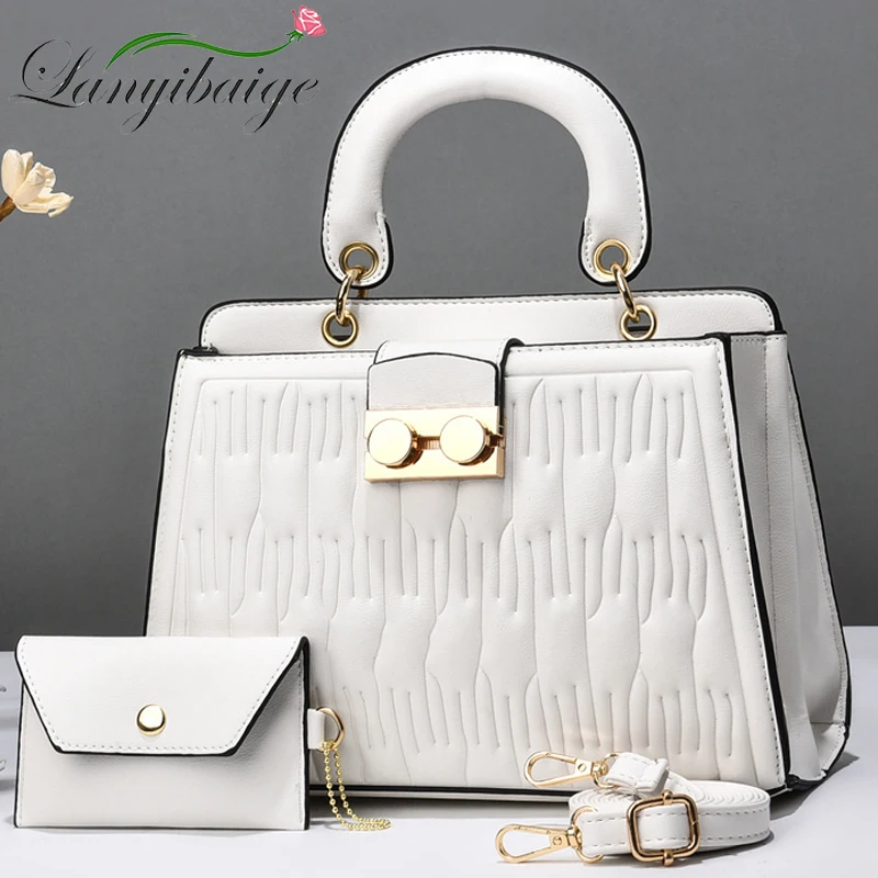 

2023 New Soft Leather Bags High Quality Crossbody Shoulder Bag For Women Luxury Designer Purses And Handbags Casual Tote Bag Sac