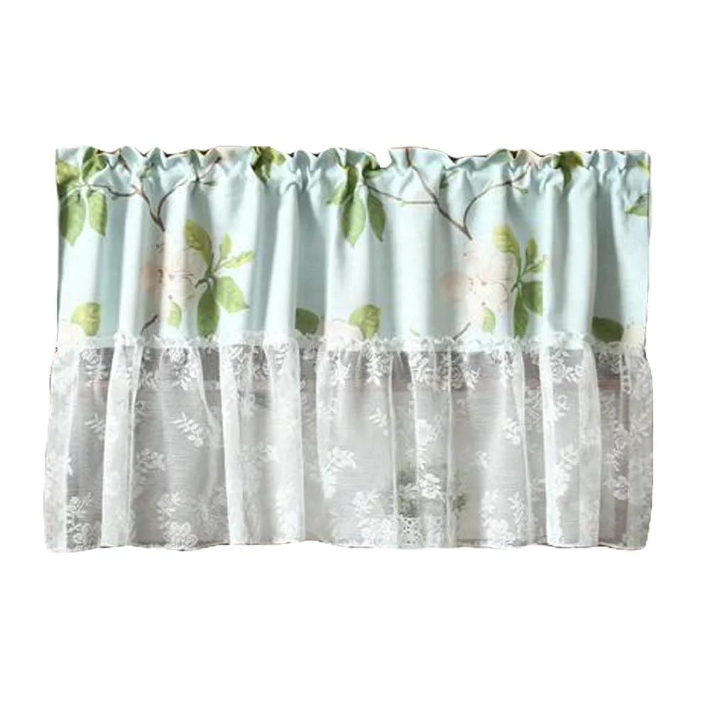 

Lace Short Kitchen Curtain Small Window Half Curtain Cafe Curtain Tier Curtain