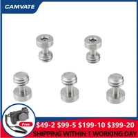 camvate 5 pieces standard hexagon socket head screw adapter with 38 16 male threading for camera various baseplates mounting