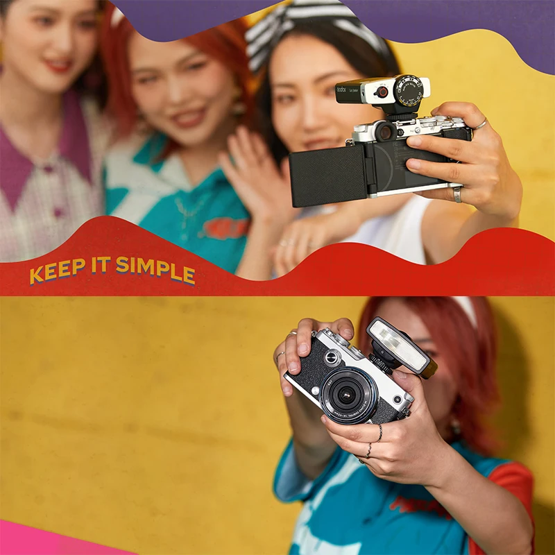 GODOX Lux Junior Camera Flash GN12 6000K ± 200K 7 уровней Speedlite Trigger для камеры Fujifilm Canon Nikon Olympus Sony |