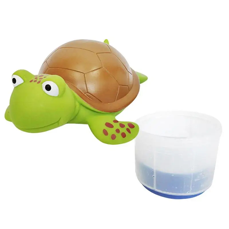 

Turtle Pool Floater For Chlorine Tablets Pool Chlorine Dispenser Fits 1 And 3 Inch Tablets Cute Adjustable Flow Rate Keeps