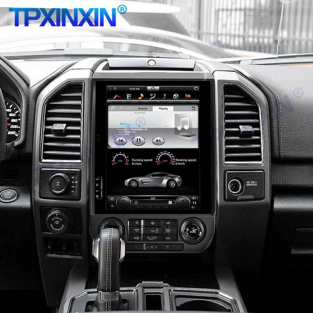 

For Ford Raptor F150 2015-2020 Android 11.0 8+256G Tesla Style Car Multimedia Radio Player GPS Navigation Head Unit DSP Carplay
