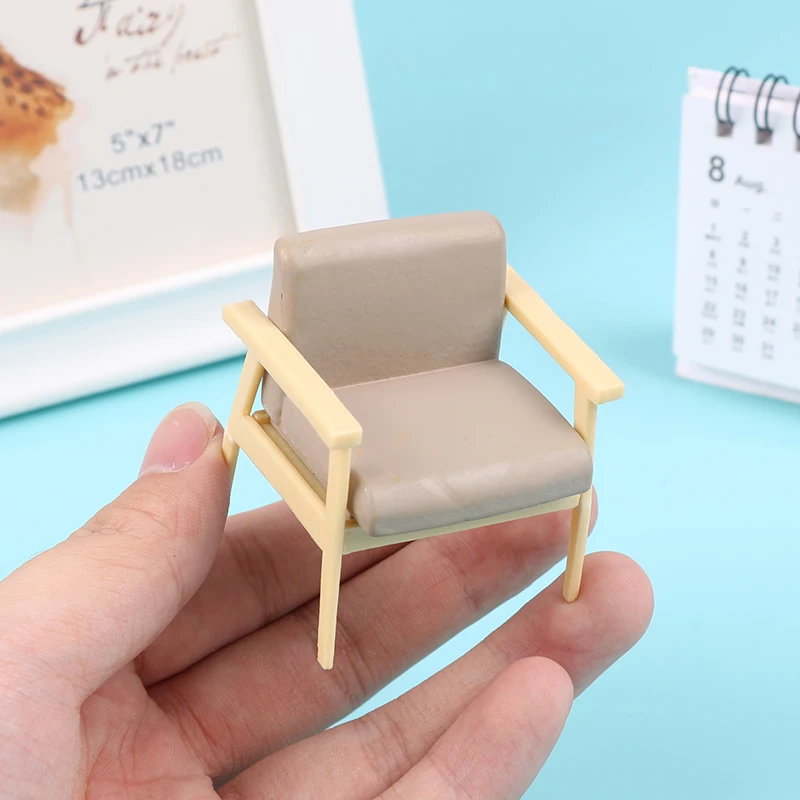 

1:12 Dollhouse Chair Miniature Furniture Model For Dolls House Decor Accessories Kids Pretend Play Toys 4.7*4*5.2CM