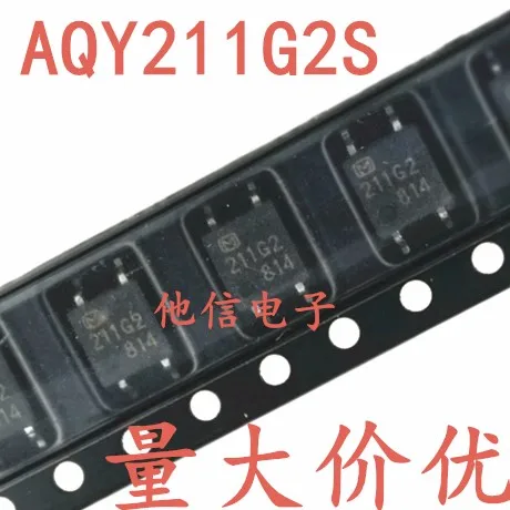 

Упаковка для электронной почты AQY211G 211G2 AQY211G2S SOP-4 10 шт.