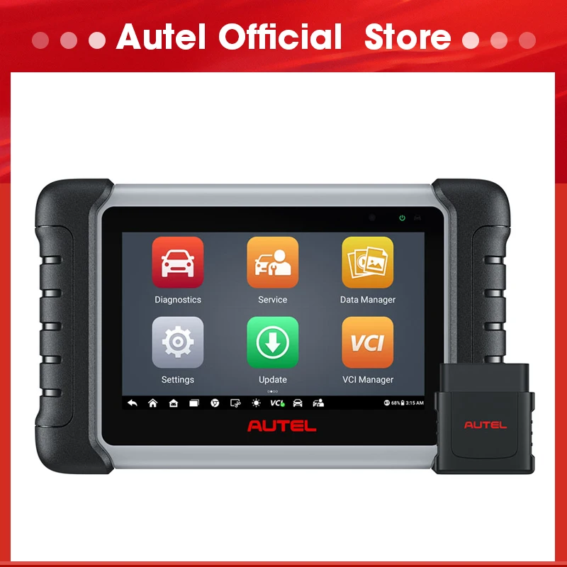 

Autel MaxiCOM MK808KBT PRO OBD2 Сканер Automotivo Автомобильный диагностический сканер MK808K BT OBD 2-кодовый считыватель Кодирование ключей Активный тест