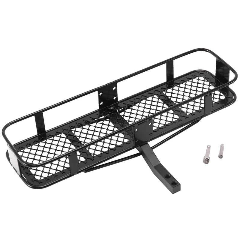 

Metal Rear Bumper Back Hitch Carrier for 1/10 RC Crawler Axial SCX10 90046 SCX10 III AXI03007 Traxxas TRX4 D90 TF2