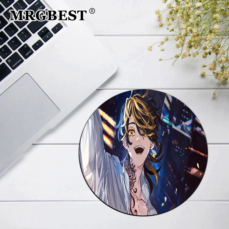 mausepad anime Tokyo Revengers Mikey Manjiro Sano armrest for table table mat white mouse pad fed to mouse custom mouse pad images - 6