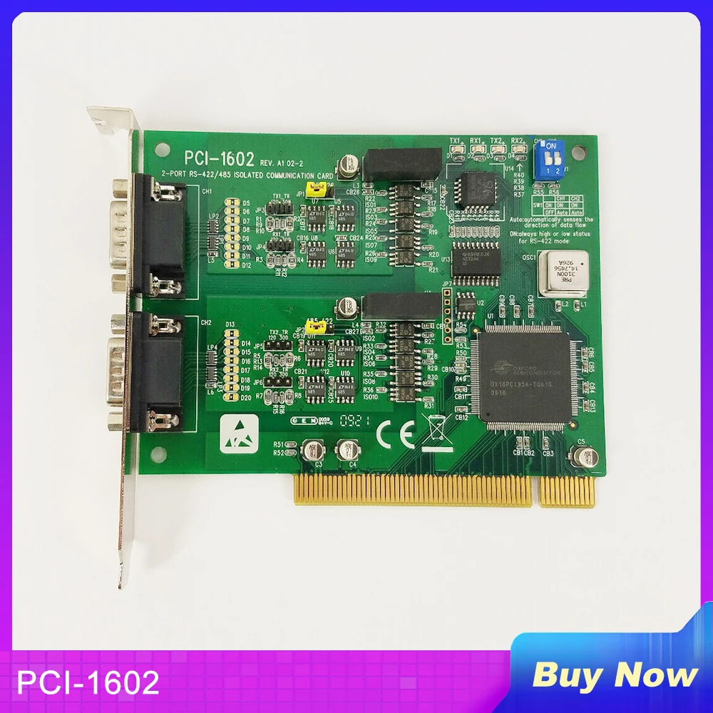 

2-Port RS-422/485 For Advantech PCI Isolated Communication Card PCI-1602