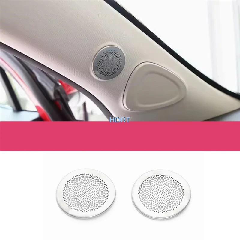 

Автомобильный четырехдверный динамик передний столбик гудок Защитная крышка декоративные аксессуары Запчасти для GWM Ora веселый Cat/Ora 03/Ora Cat 2021 +