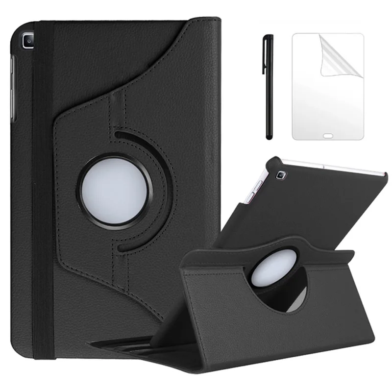 

360 Degree Rotating Stand Learher For Samsung A7 Lite 8.7" SM-T220 2021 case SM-T225 tablet Stand Coque Cover