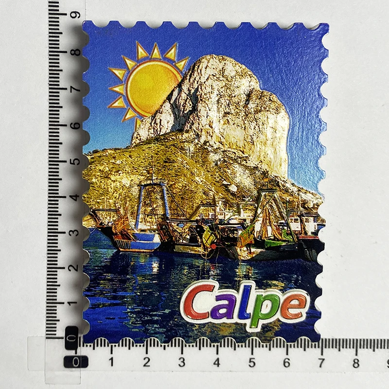 Сувениры Karpe Port World для культурного туризма украшения кухни 3D магнитные наклейки