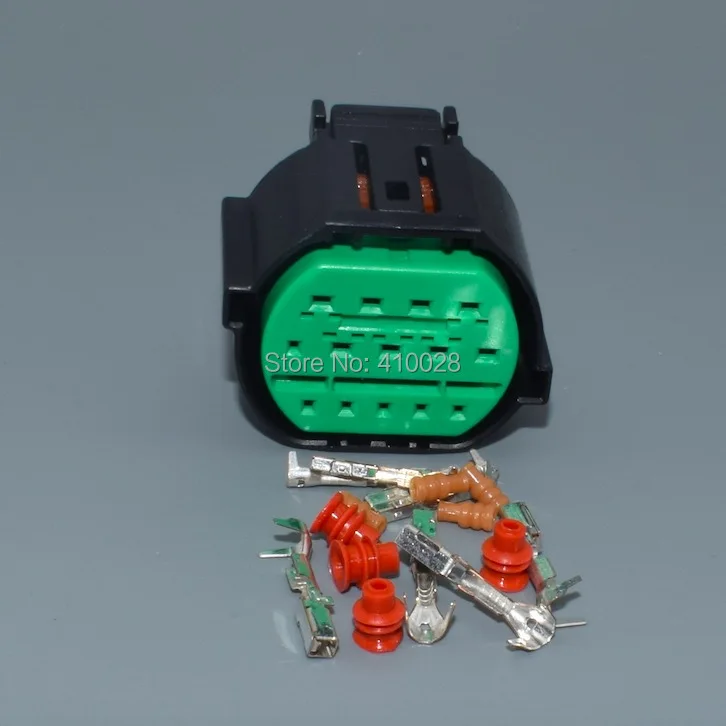 

Worldgolden 14-контактный автомобильный разъем для фар, водонепроницаемый пластиковый женский и мужской автоматический разъем GL301-14021 GL291-14021 для KIA