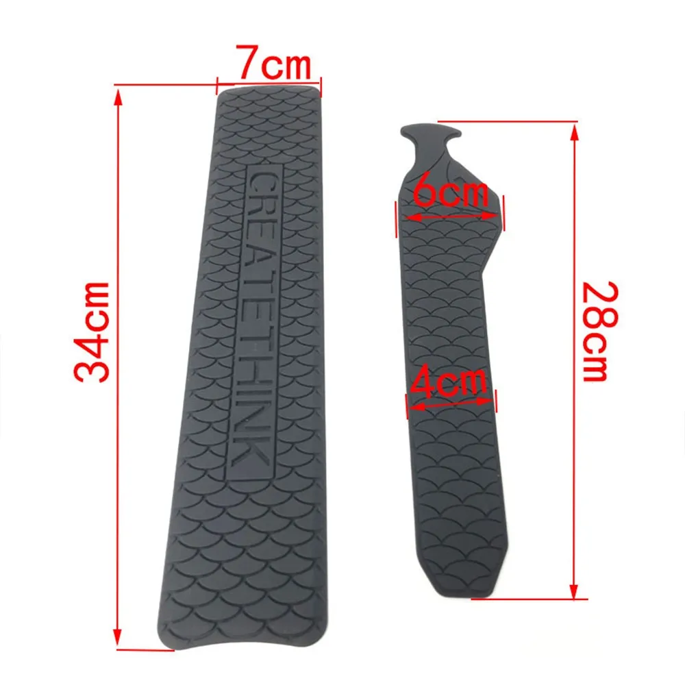 

Silica MTB Road Frame Scratch Resistant Protector MTB Bike Chain Posted Guards 3D Structure Anti-Skid Push Guard Frame Cover