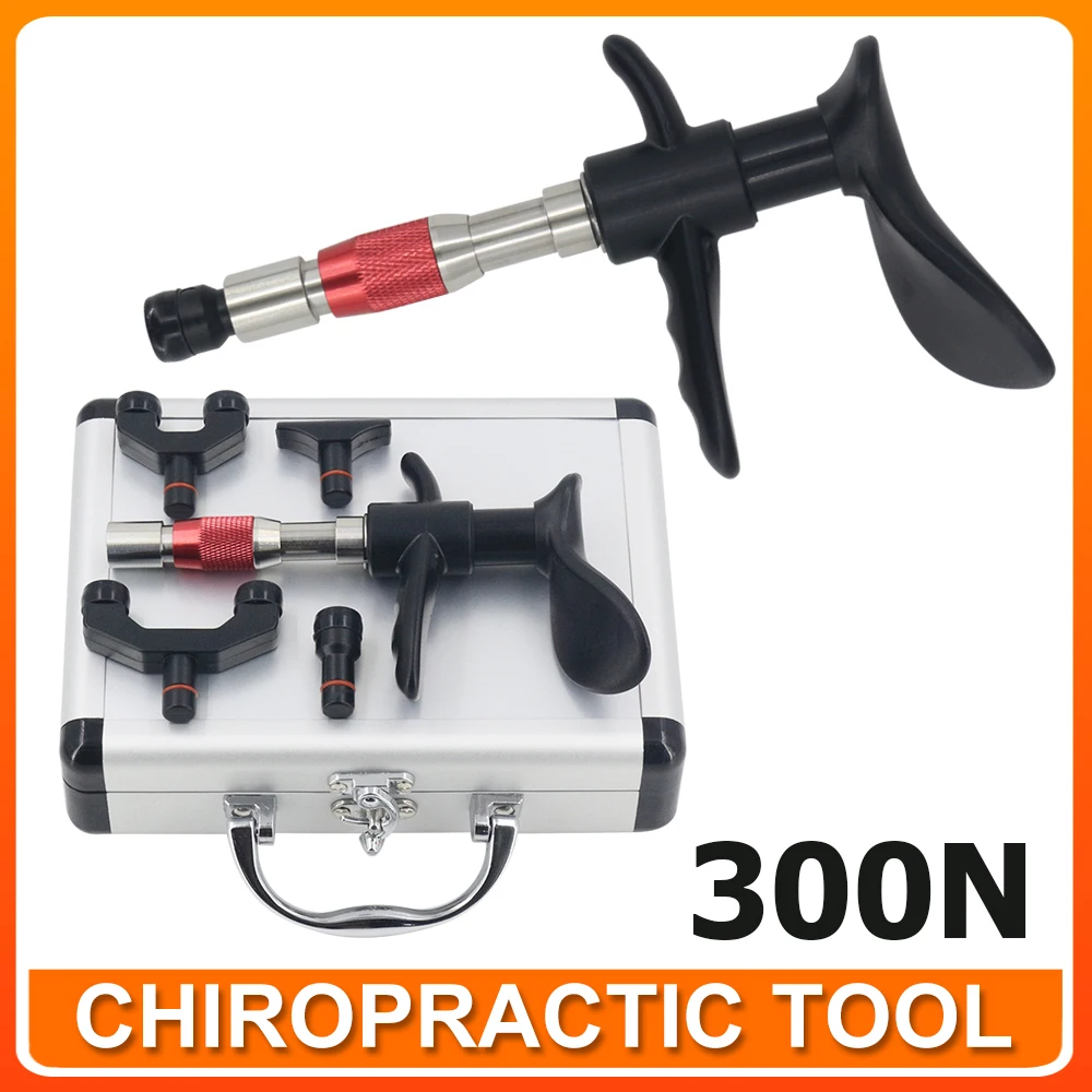 

Инструмент для регулировки позвоночника, четыре головки для массажа спины, корректор позвоночника, лечебный импульсный ручной массажер для кости и позвоночника