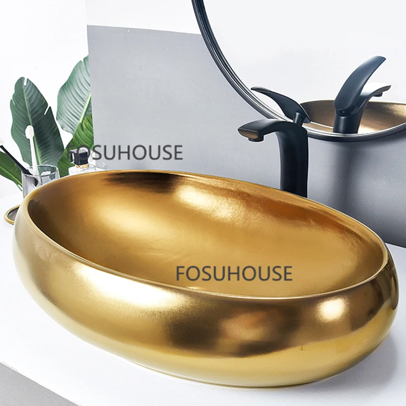 Европейский керамический столешник для раковины в ванную комнату набор