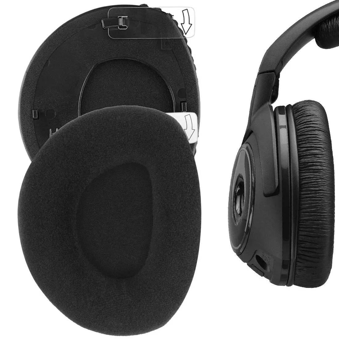 Сменные амбушюры подушки повязка на голову для наушников Sennheiser HDR160 HDR170 HDR180 RS160 RS170