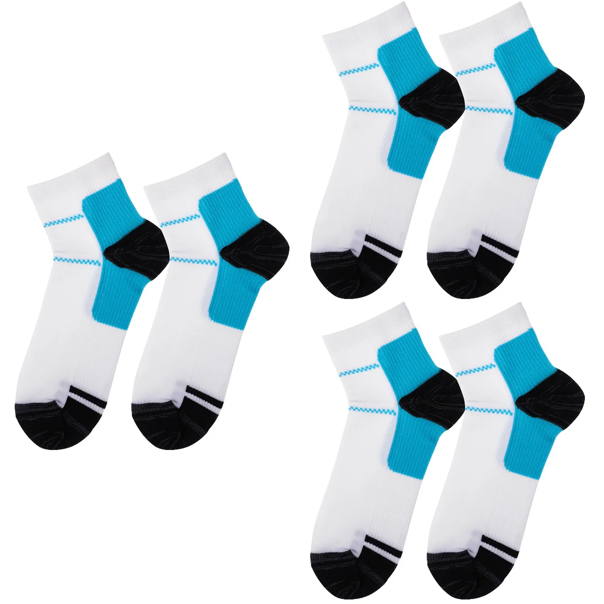 

3 Count Plantar Socks Heel Spurs Fasciitis Compression Foot Pain Relief Off-road