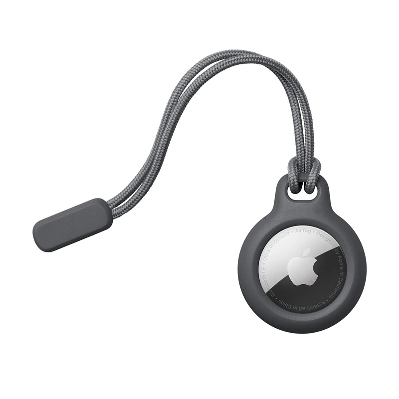 

Secure Holder with Strap for Apple Airtag Case Protective Cover Bumper Tracker Accessories Anti-scratch Keychain Air tag case