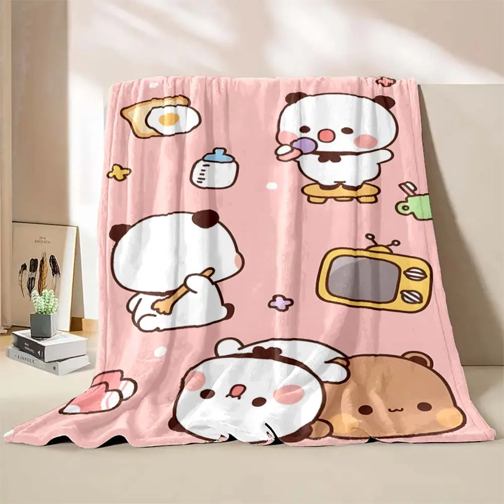 Одеяло с принтом два маленьких медведя 6 размеров