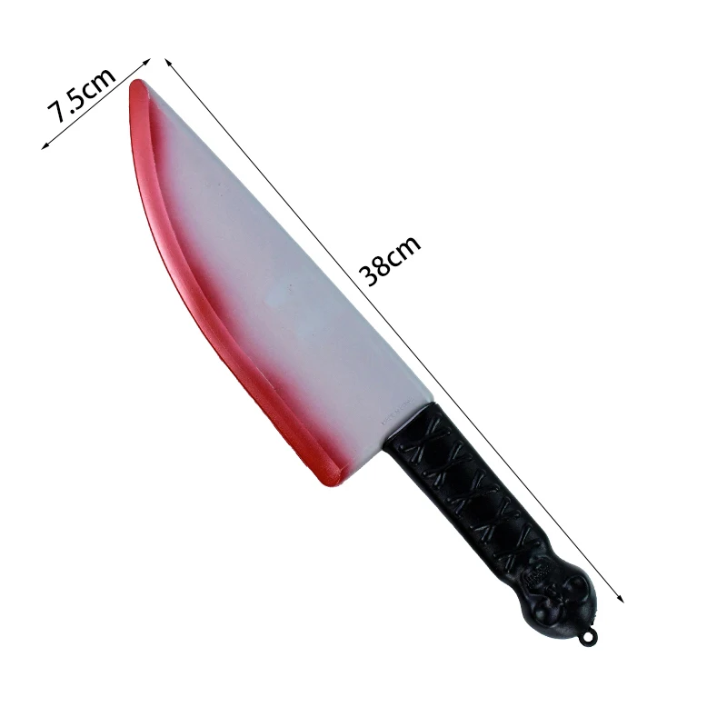 Искусственный пластиковый нож-меч для Хэллоуина оружие крови идеально подходит