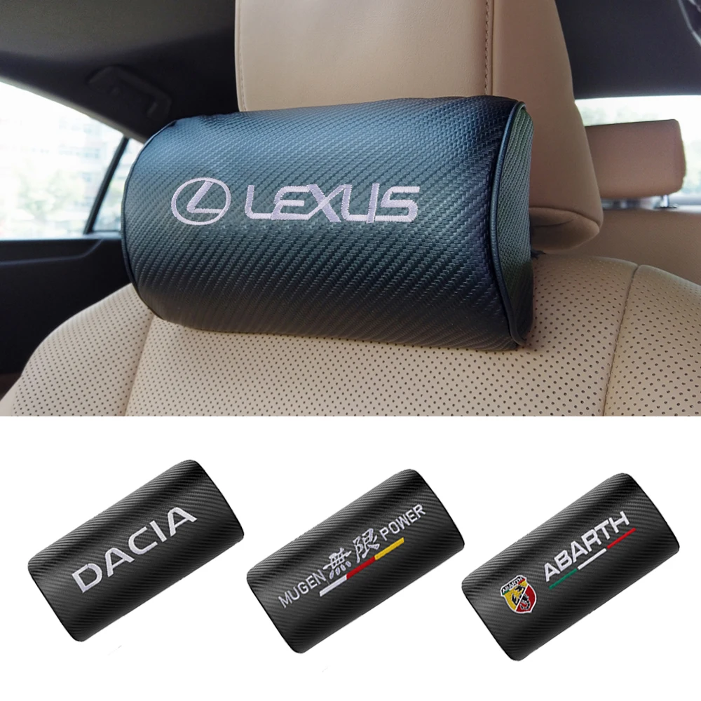 

1pcs Car Seat Headrest Cushion Neck Pillow Support Rest Travelling Auto Accessories For LEXUS RX300 RX330 RX350 IS250 LX570 GS