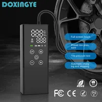 Беспроводной автомобильный воздушный насос с сенсорным экраном, портативный автомобильный воздушный компрессор psi, насос для шин светодиодный светильник кой для автомобиля, мотоцикла, велосипеда