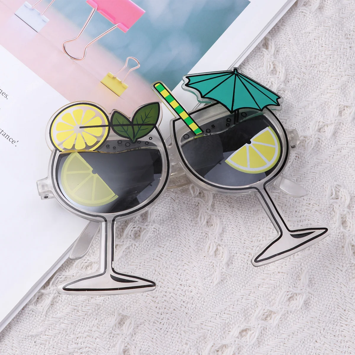 Funny Eyewear Photo Prop Photo Prop Party Costume Accessories Cocktail Glass Photo Prop Funny Eyewear