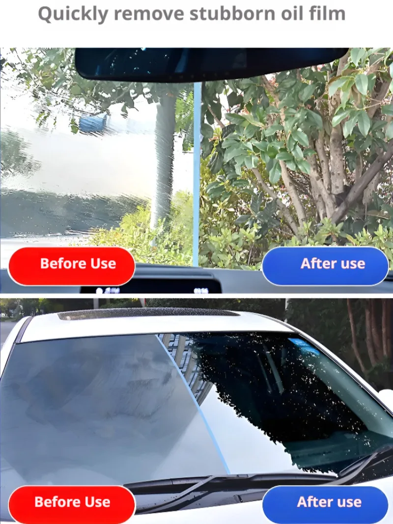 Автомобильное непромокае средство для удаления масляной пленки лобовое стекло
