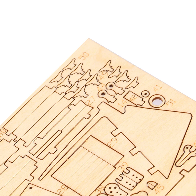 1:30 филировать деревянная модель парусного лодки DIY комплект корабль сборка