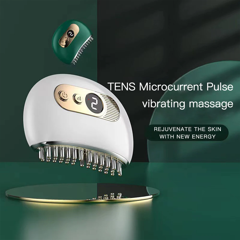 

9 Gear Electric Scraping Massage Vibration Heating Gua Sha Device Back Neck Body Massager Scraper Board Household Fat Burning