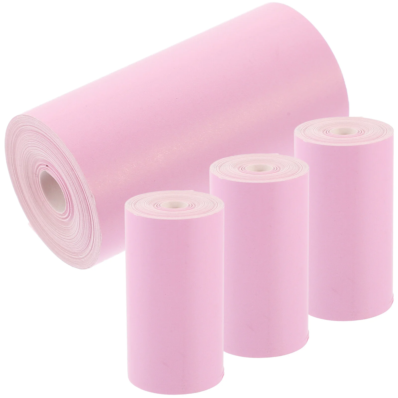 

4 Rolls Paper Printing Colored Thermal Credit Card Machine Receipt Edge Papers