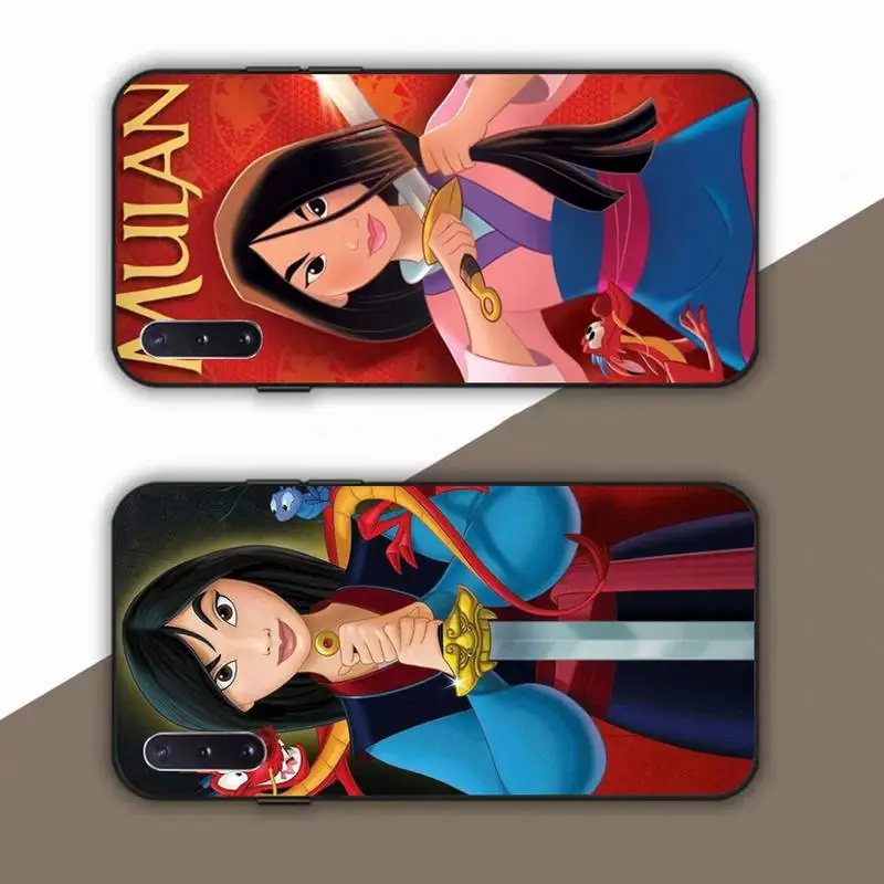 

Disney Mulan Phone Case For Samsung Galaxy Note 10Pro Note20ultra note20 note10lite M30S Coque