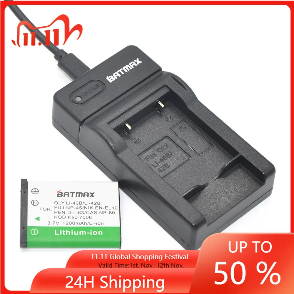 

2 шт. Li-40B LI-42B LI 40B 42B LI40B батареи и USB LED зарядное устройство для камеры OLYMPUS FE160 FE190 FE210 FE220 FE230 FE240 FE250