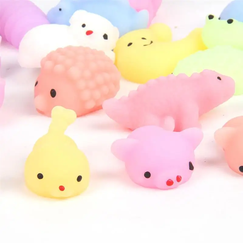 

24pcs Kids Sensory Toys Animal Pressure Relief Playthings Stretchy Squeeze Toys (Random Style)