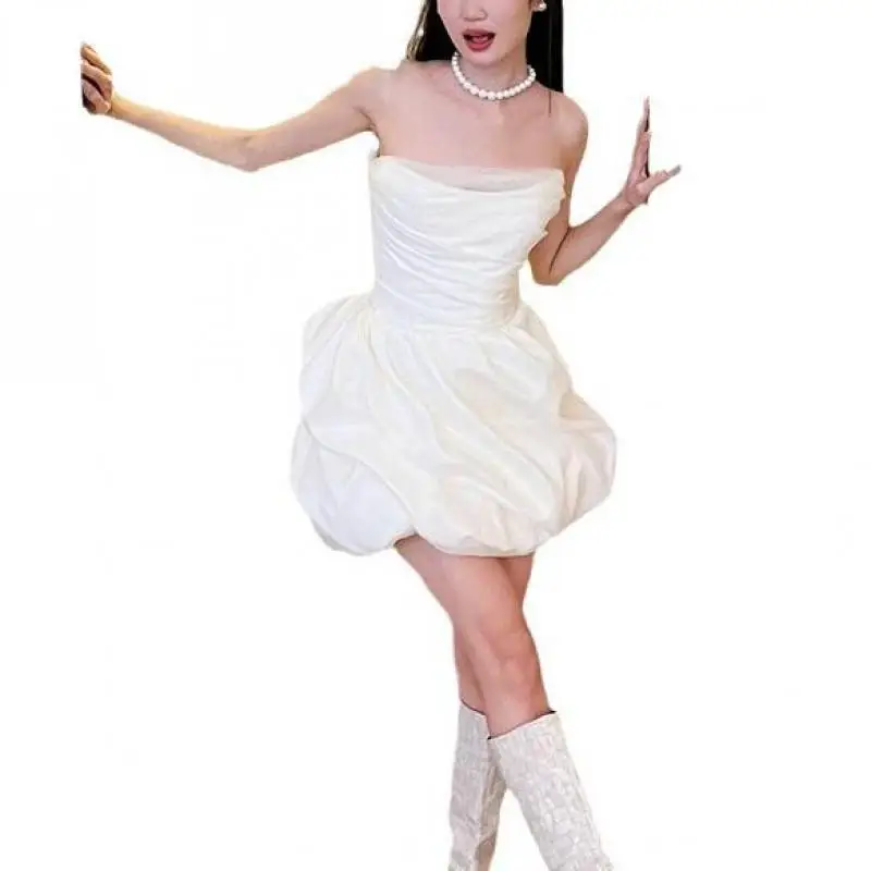 2024 новые сексуальные мини-платья для дня рождения женское свадебное платье с