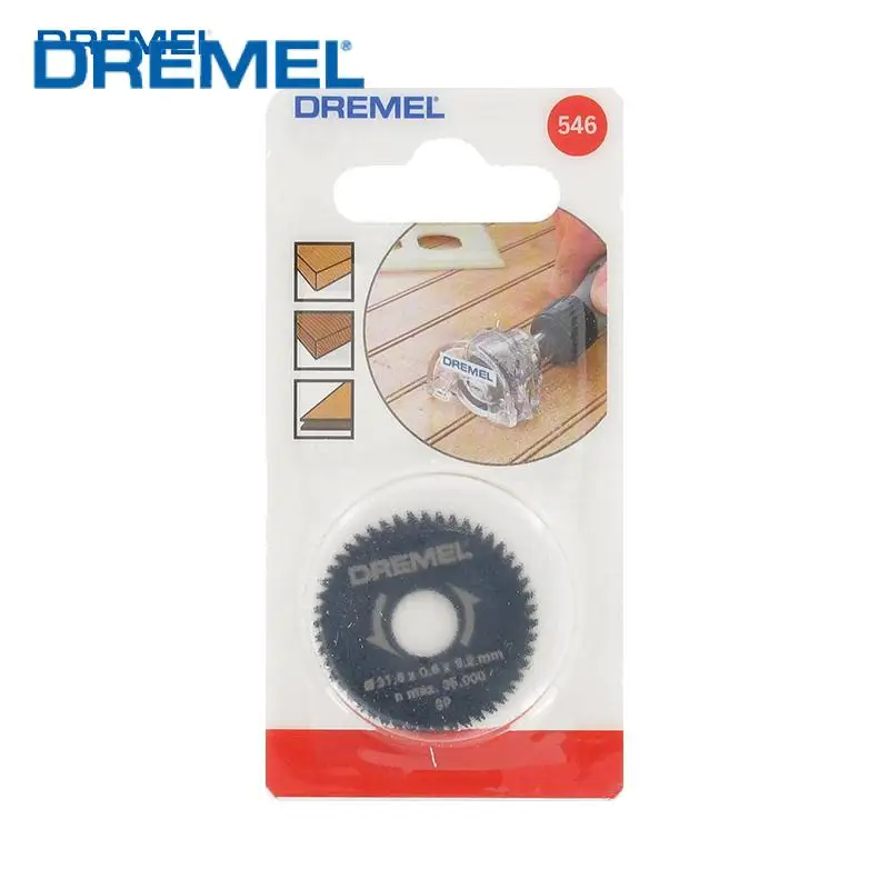 

Режущее лезвие Dremel 546, режущее лезвие диаметром 1/4 дюйма в сочетании с приспособлением Dremel 670 для резки древесины