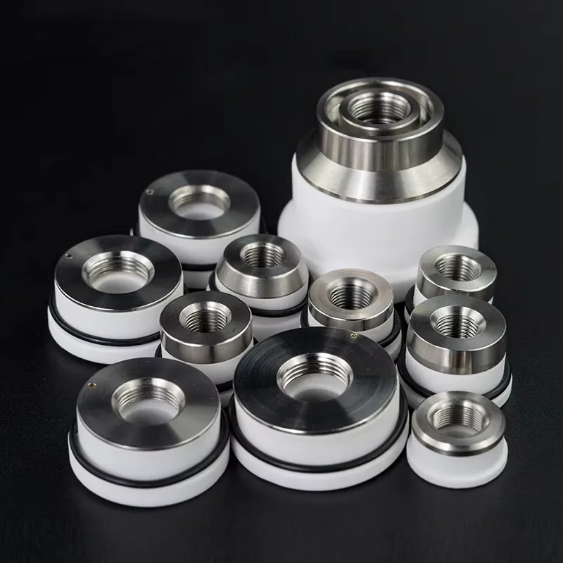 Raytools Лазерное керамическое держательное кольцо D28 M11 D32 M14 Керамический держатель сопла Raytools Precitec WSX Керамическое кольцо с лазерной головкой (art.: 3920cc50044ac) - 3920cc50044ac