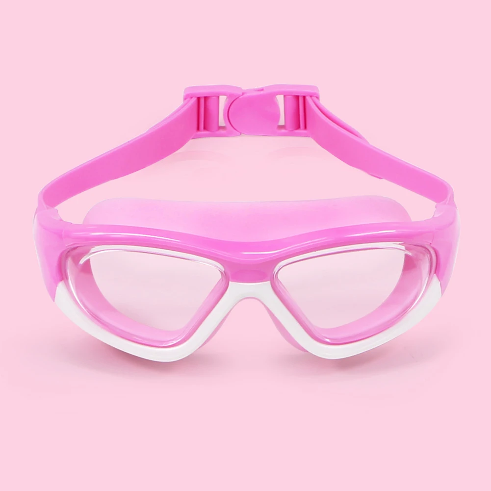 

Незапотевающие детские очки для плавания, очки для плавания в бассейне, защитные силиконовые плавательные очки, регулируемые модные очки