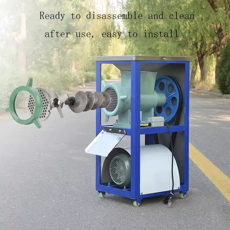 Коммерческая электрическая мясорубка большая машина для резки куриного скелета