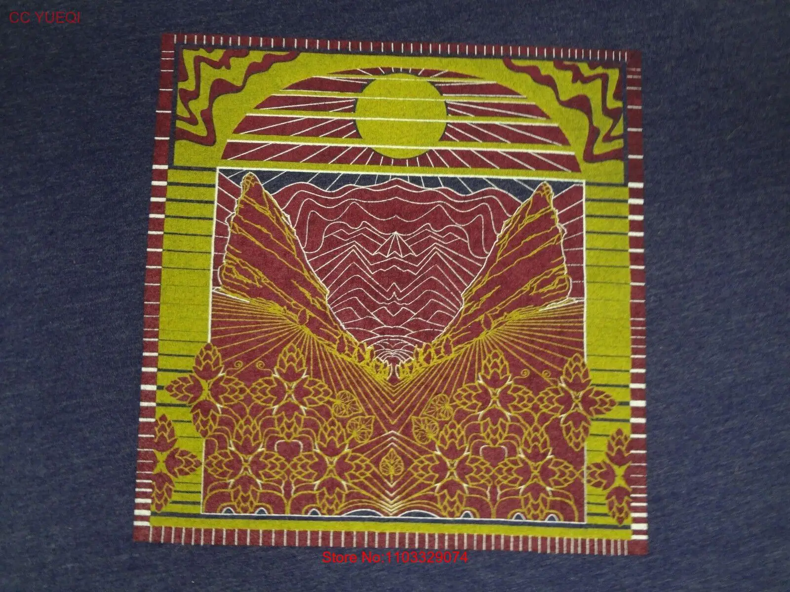 Пурпурная футболка Колорадо 2XL J185 от OVER YONDER brew CO на 3 года