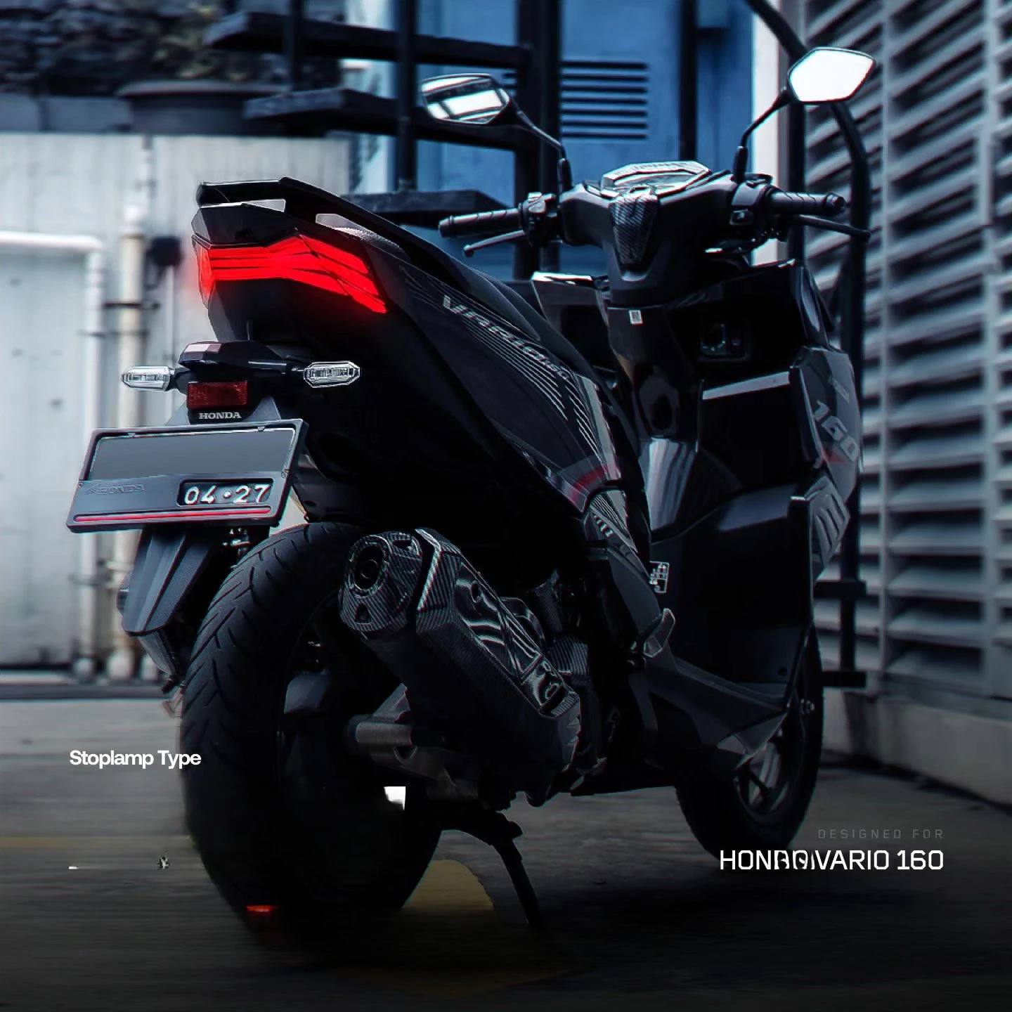 НОВЫЙ ЗАДНИЙ ГАЛЬМОЙ ФОНАР светодиодный стоп-сигнал задний фонарь для скутера