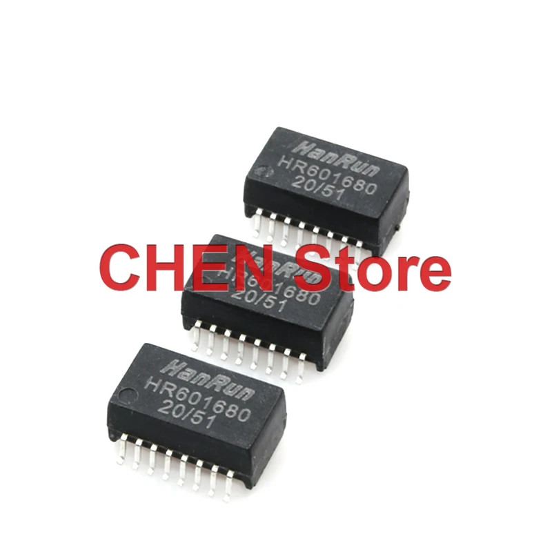 

10PCS NEW SMD Chip HR601680 SOP-16 Ethernet Transformer Module Network Transformer Filter