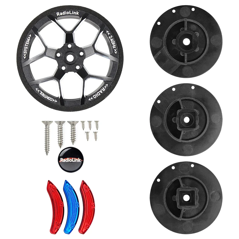 Рулевое колесо Radiolink новой версии из пластика подходящее для автомобилей RC8X RC6GS