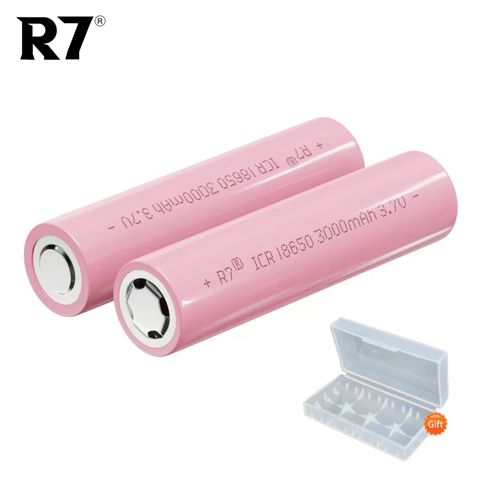 

18650 Lithium Rechargeable Battery 3000mAh 3.7V 18650 Li-ion Batteries For LED Flashlight Torch Battery