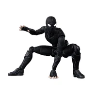 genuine anime figure spidermans action figure toys for kids gift collectible model ornaments black cool